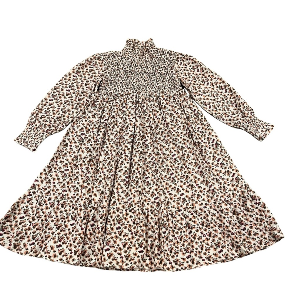 Tocoto Vintage Flower Liberty Print Dress